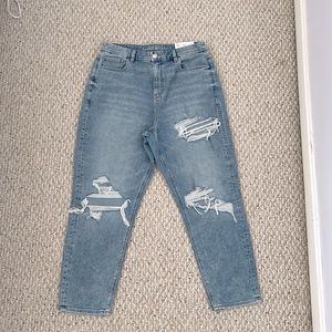 American Eagle Distressed Curvy Mom Jeans (NEW w/tags)